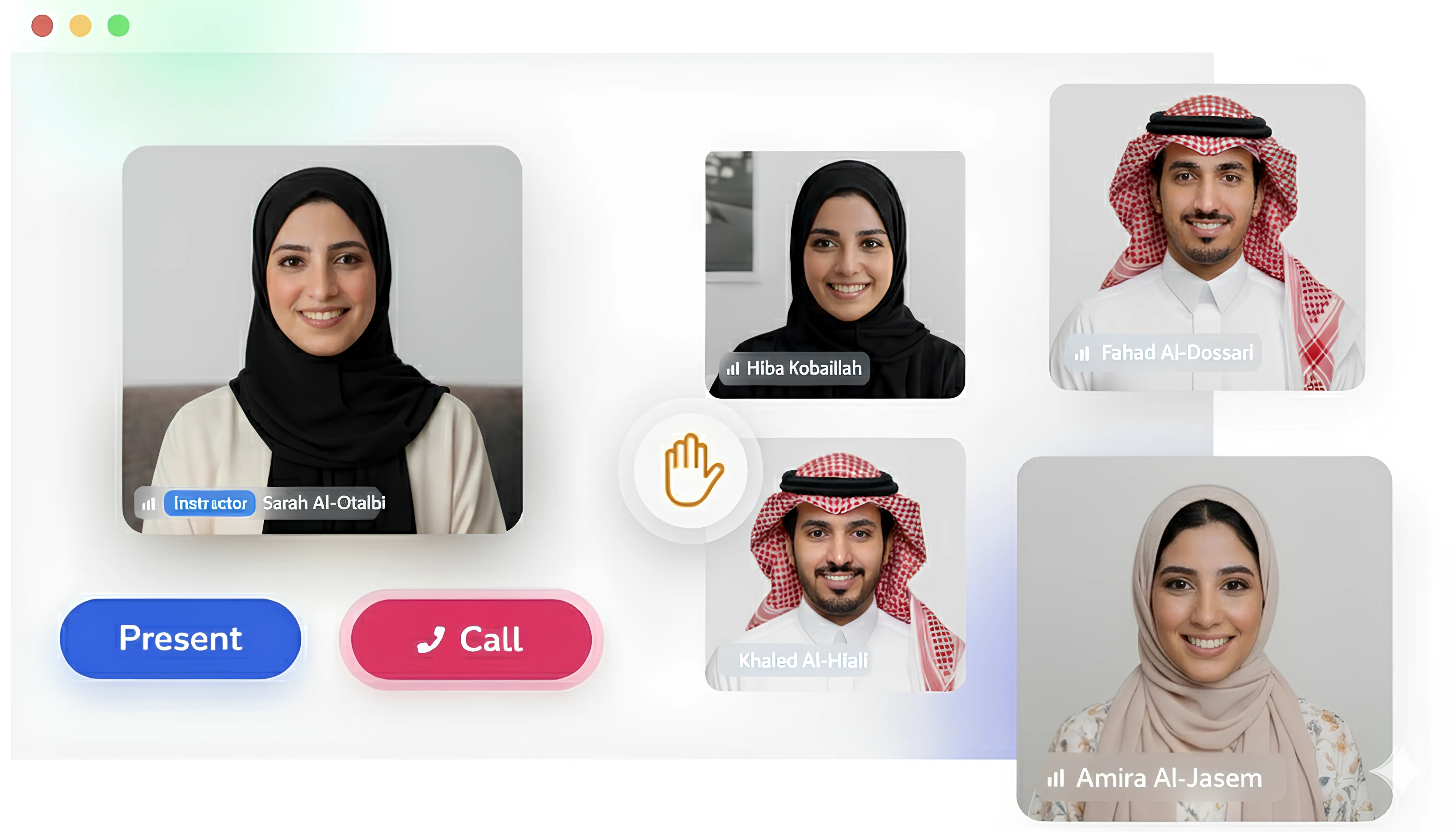 الاجتماعات الافتراضية